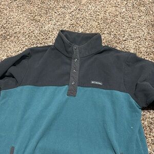 Columbia Q button up Fleece Men’s L